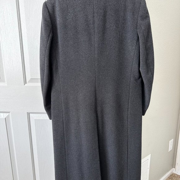 Andre Villard Paris 40R Full Length Wool/Cashmere coat - Picture 2 of 5